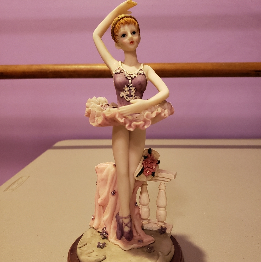 Porcelain Ballerina Figurine
